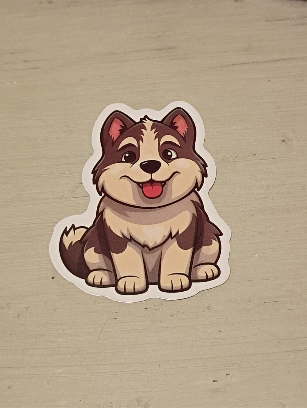 10/$10 Stickers Decal - Alaskan Malamute Puppy Kawaii Animal Sticker - New